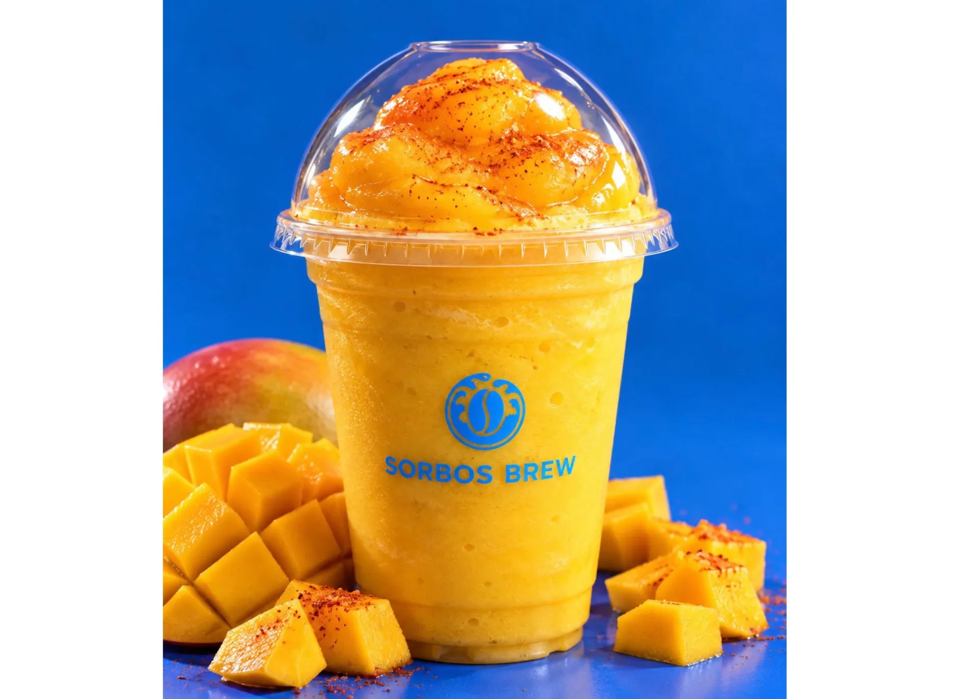 Menu item de Sorbos BREW: Café artesanal y platillos locales en México: Frappé de Mango