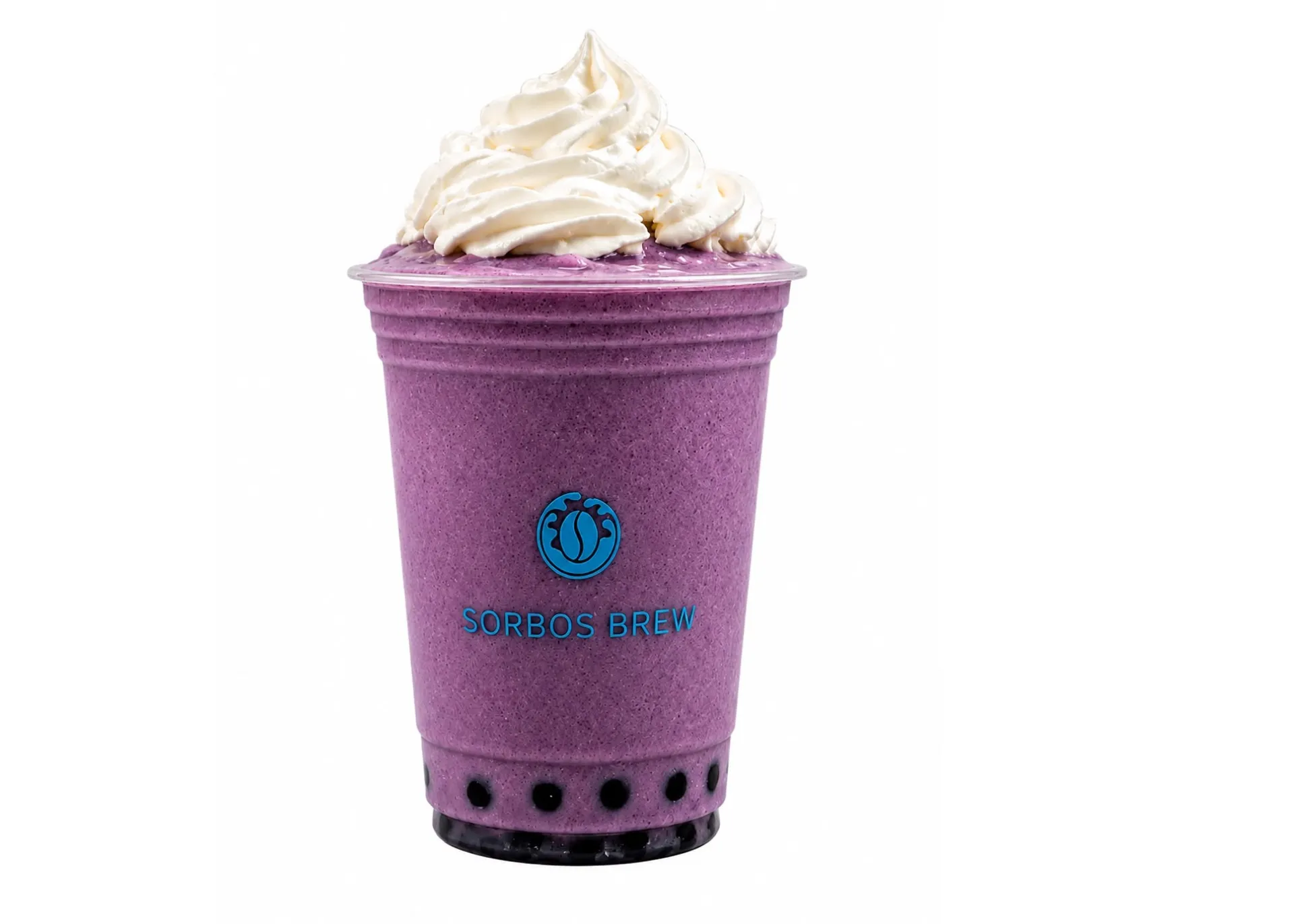 Menu item de Sorbos BREW: Café artesanal y platillos locales en México: Frappé Taro