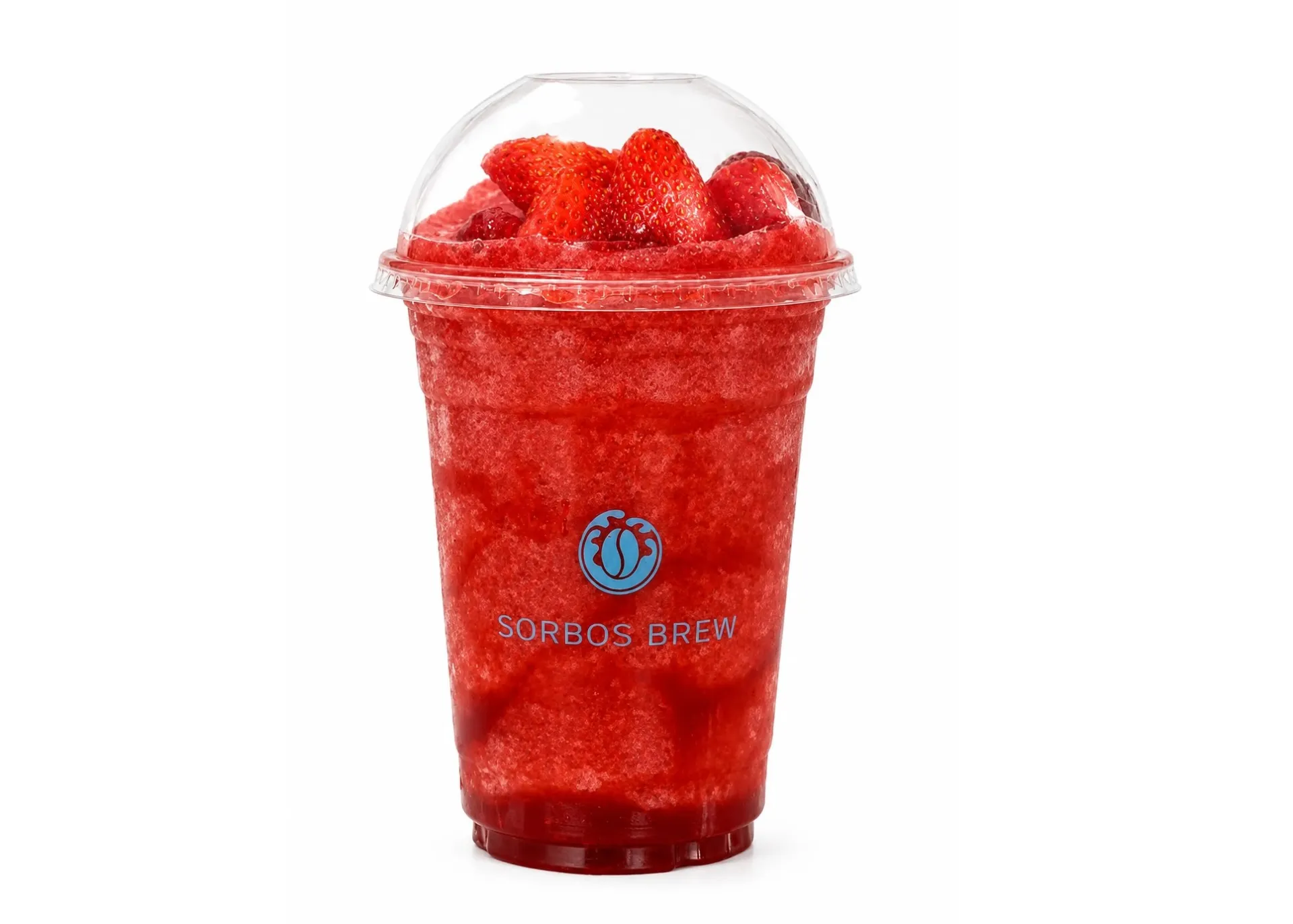 Menu item de Sorbos BREW: Café artesanal y platillos locales en México: Frappé de Fresa