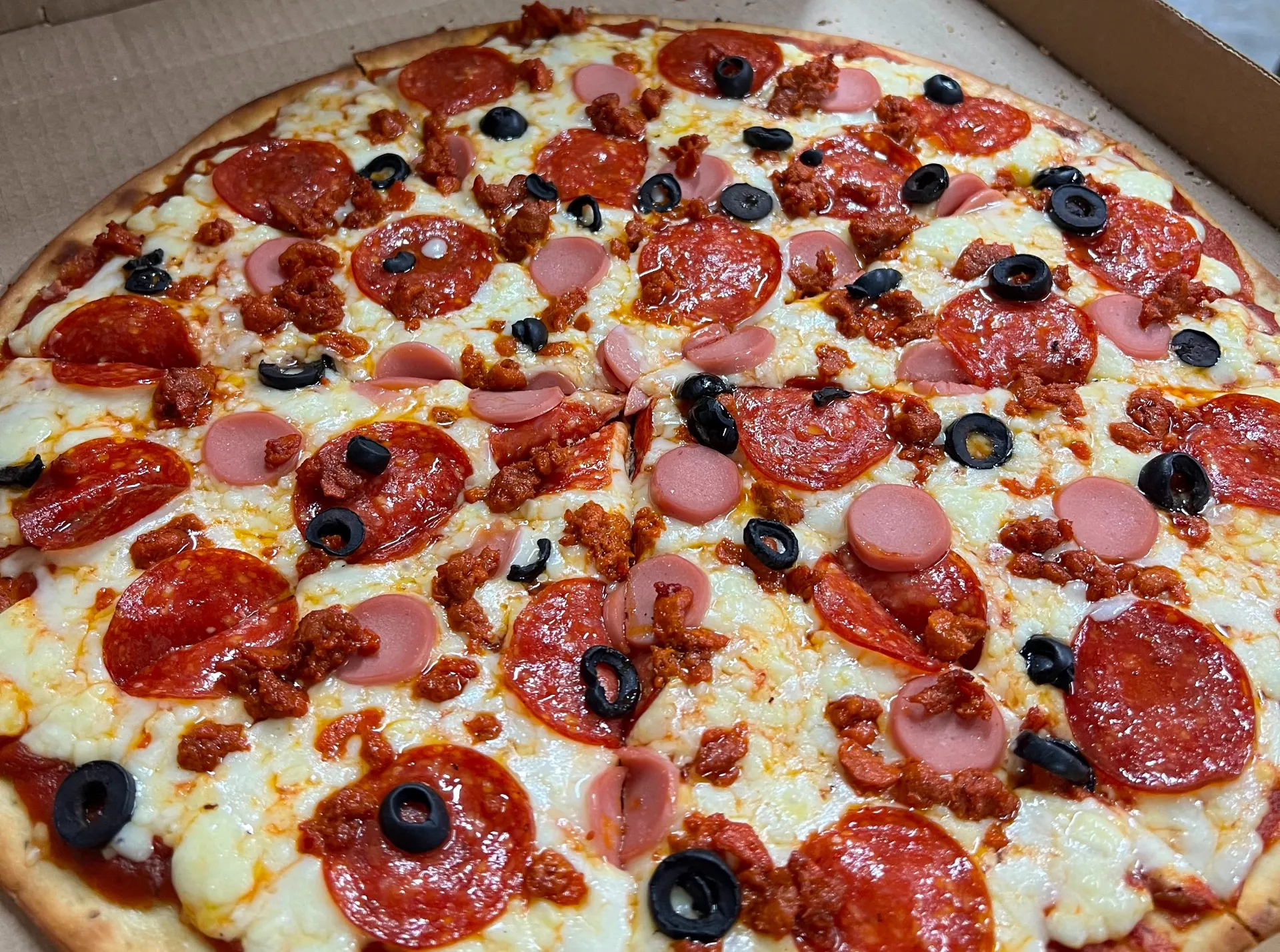 Menu item de Rosvil Pizzas | Pizza a domicilio en Puerto Vallarta: Carnes Frías