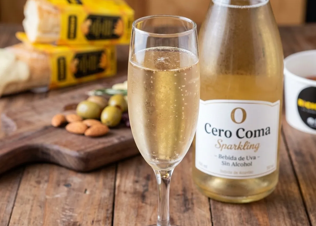 Menu item de Richeese MX – Experiencia Gastronómica Única en CDMX: Vino espumoso Cero Coma Sparkling