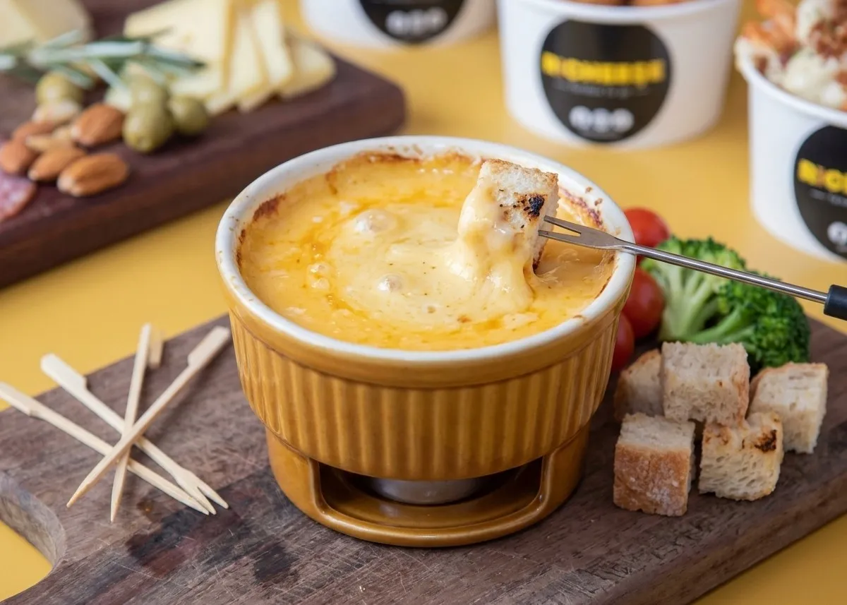 Menu item de Richeese MX – Experiencia Gastronómica Única en CDMX: Fondue de queso