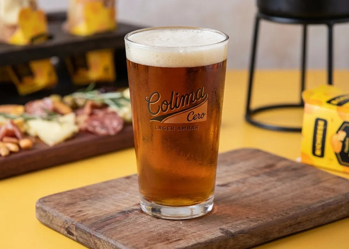 Menu item de Richeese MX – Experiencia Gastronómica Única en CDMX: Colima Cero (Lager Ambar)
