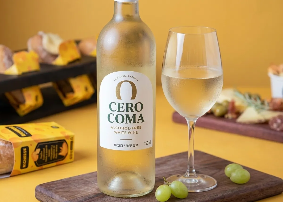 Menu item de Richeese MX – Experiencia Gastronómica Única en CDMX: Vino blanco Cero Coma
