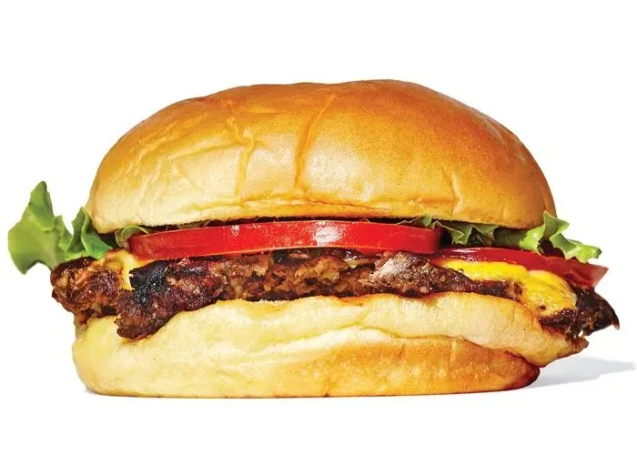 Menu item de Hot Mamma´s Hot Chicken – Nashville en la Condesa CDMX: The Classic Single Diner Burger
