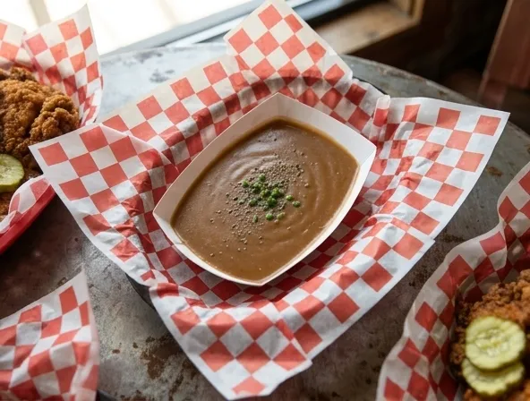 Menu item de Hot Mamma´s Hot Chicken – Nashville en la Condesa CDMX: Gravy