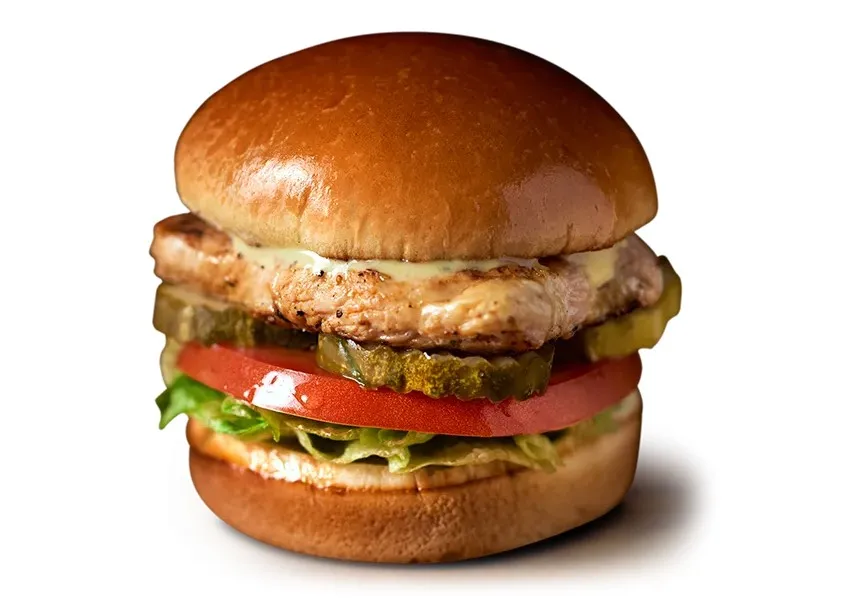 Menu item de Hot Mamma´s Hot Chicken – Nashville en la Condesa CDMX: Naked Torta