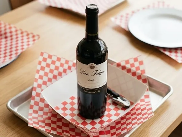 Menu item de Hot Mamma´s Hot Chicken – Nashville en la Condesa CDMX: Luis Felipe Merlot (botella)